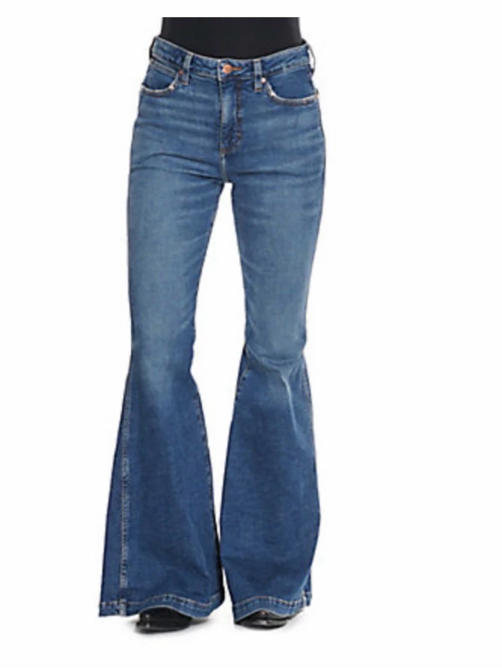 Wrangler Woman’s Retro High Rise Jeans - 30x32 - Picture 2 of 3